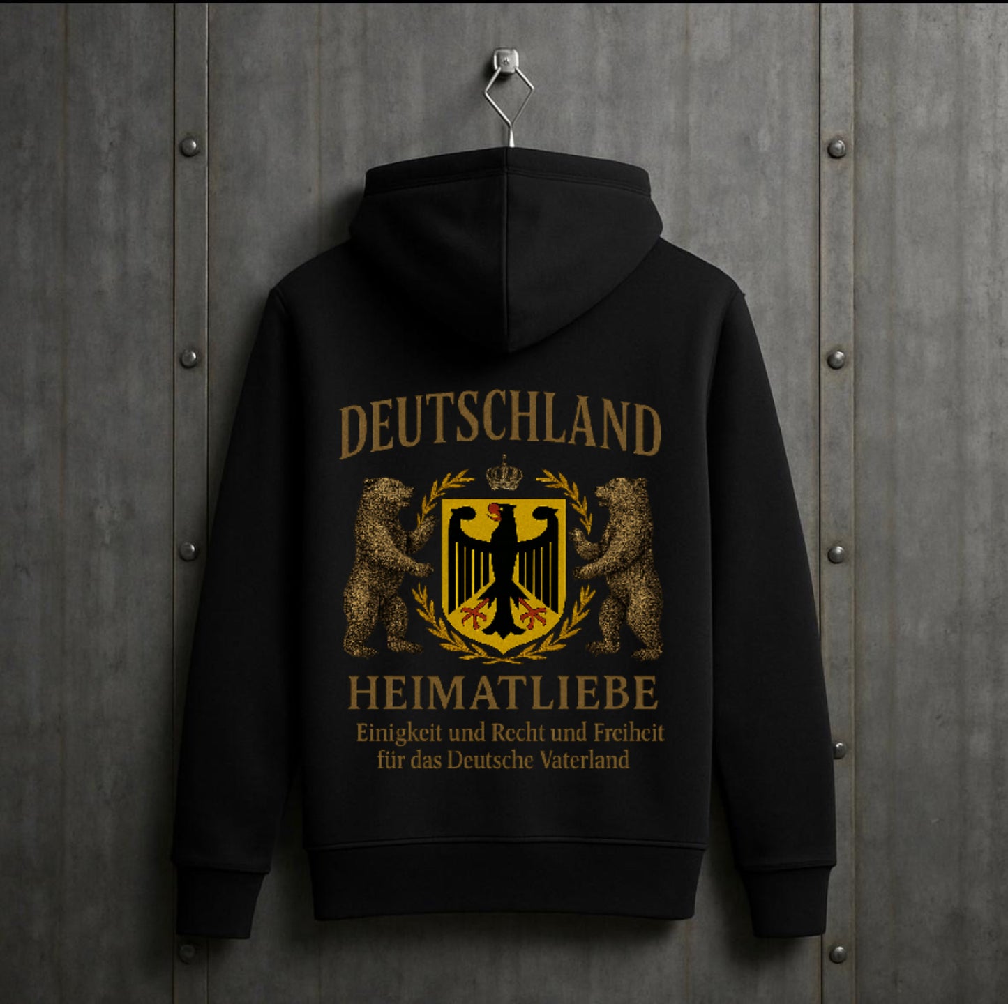German Bear HigherBlanks Premium Hoodie