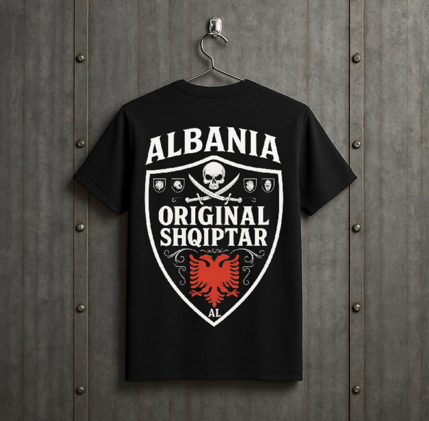 Albania Outlaw HigherBlanks Premium T-Shirt