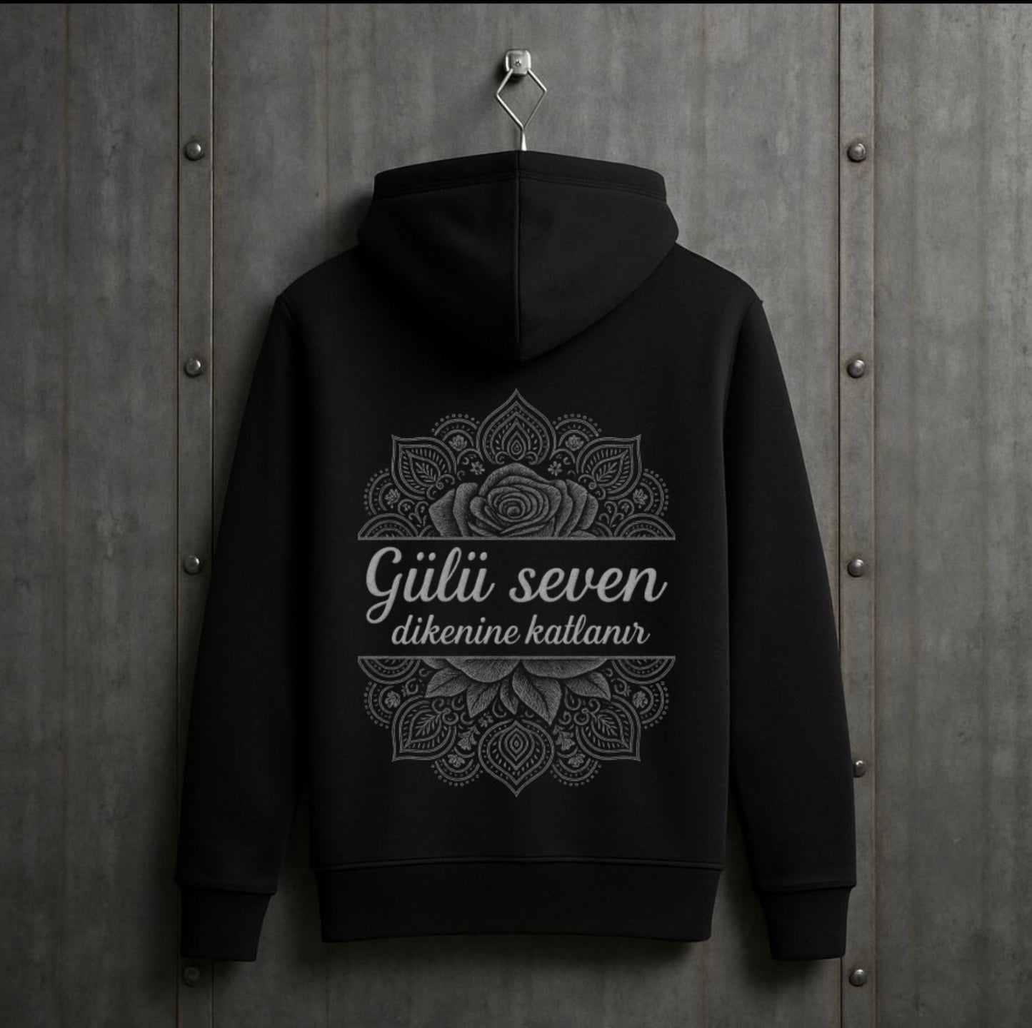 Pain Behind Beauty HigherBlanks Premium Hoodie