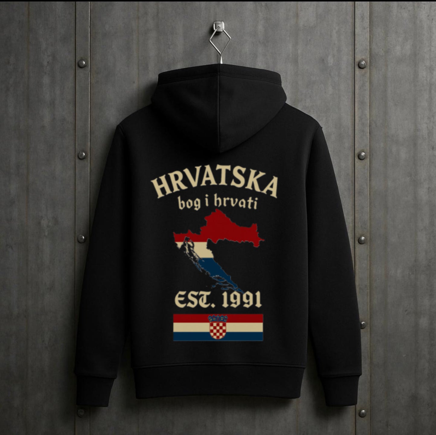 Croatien Roots HigherBlanks Premium Hoodie