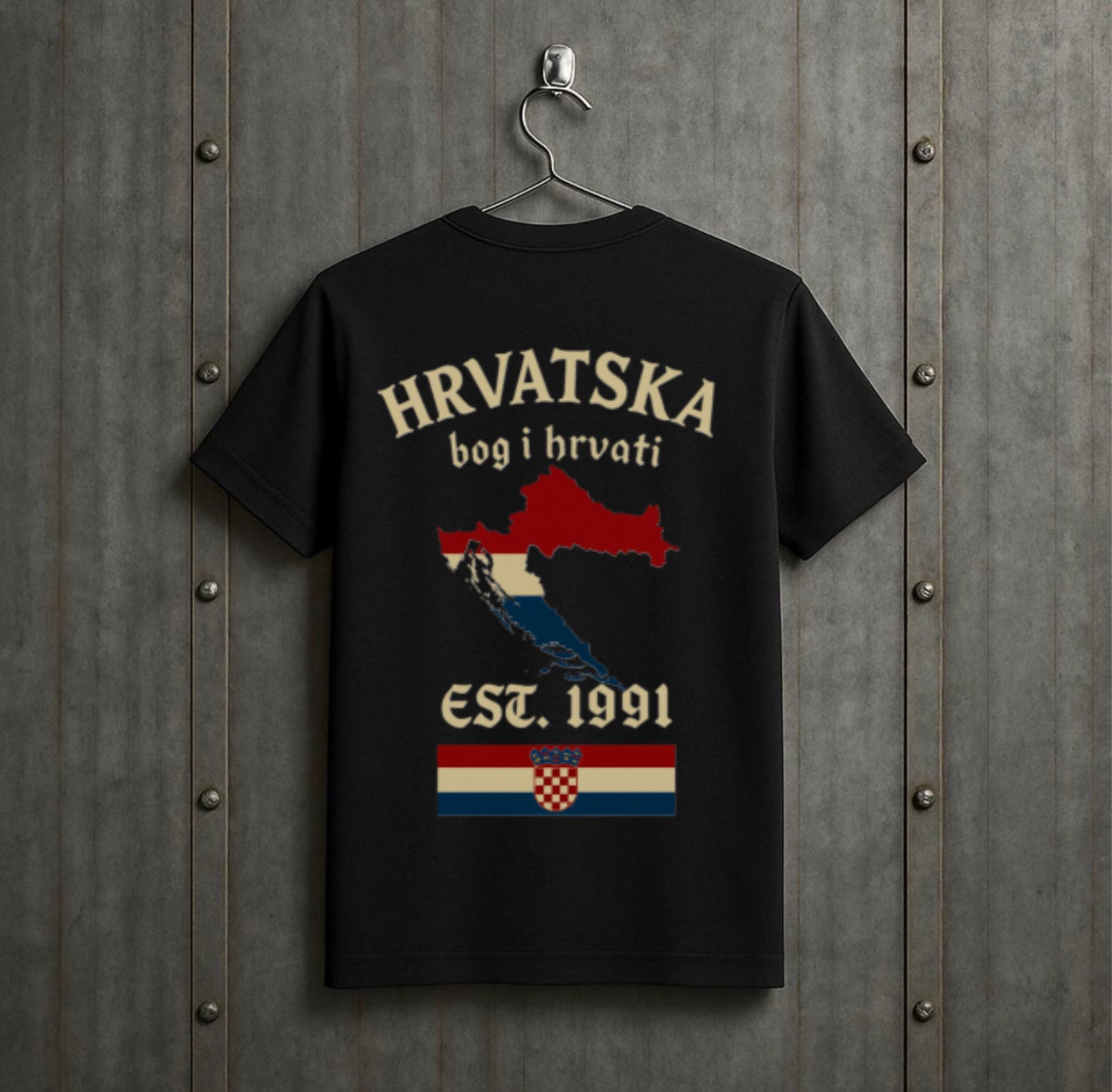 Croatian Roots HigherBlanks Premium T-Shirt