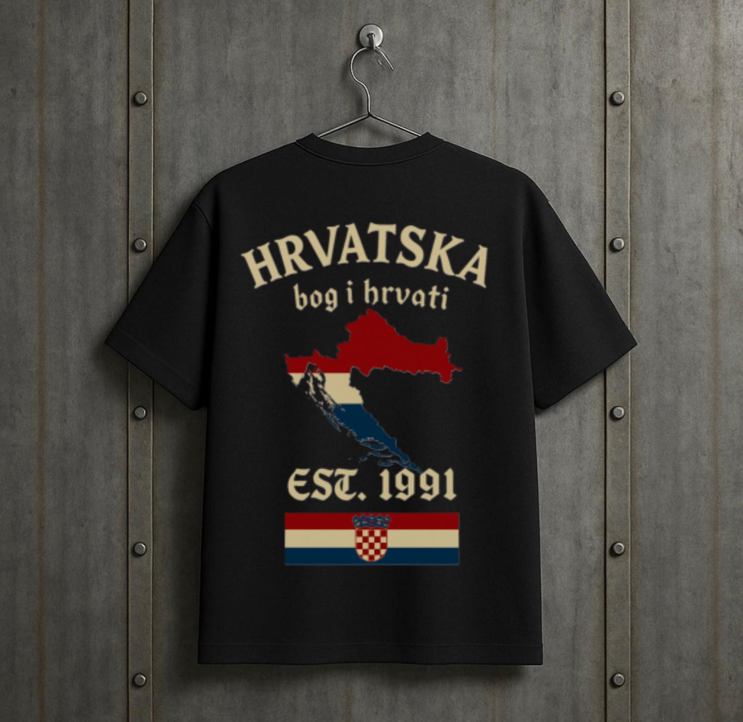 Croatian Roots VACANCY Oversized Shirt