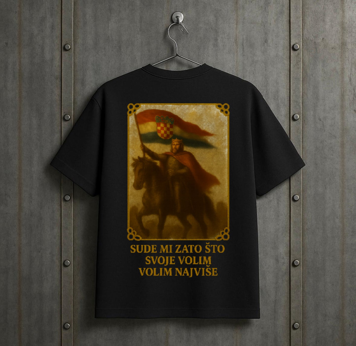 Croatian Freedom VACANCY Oversized Shirt