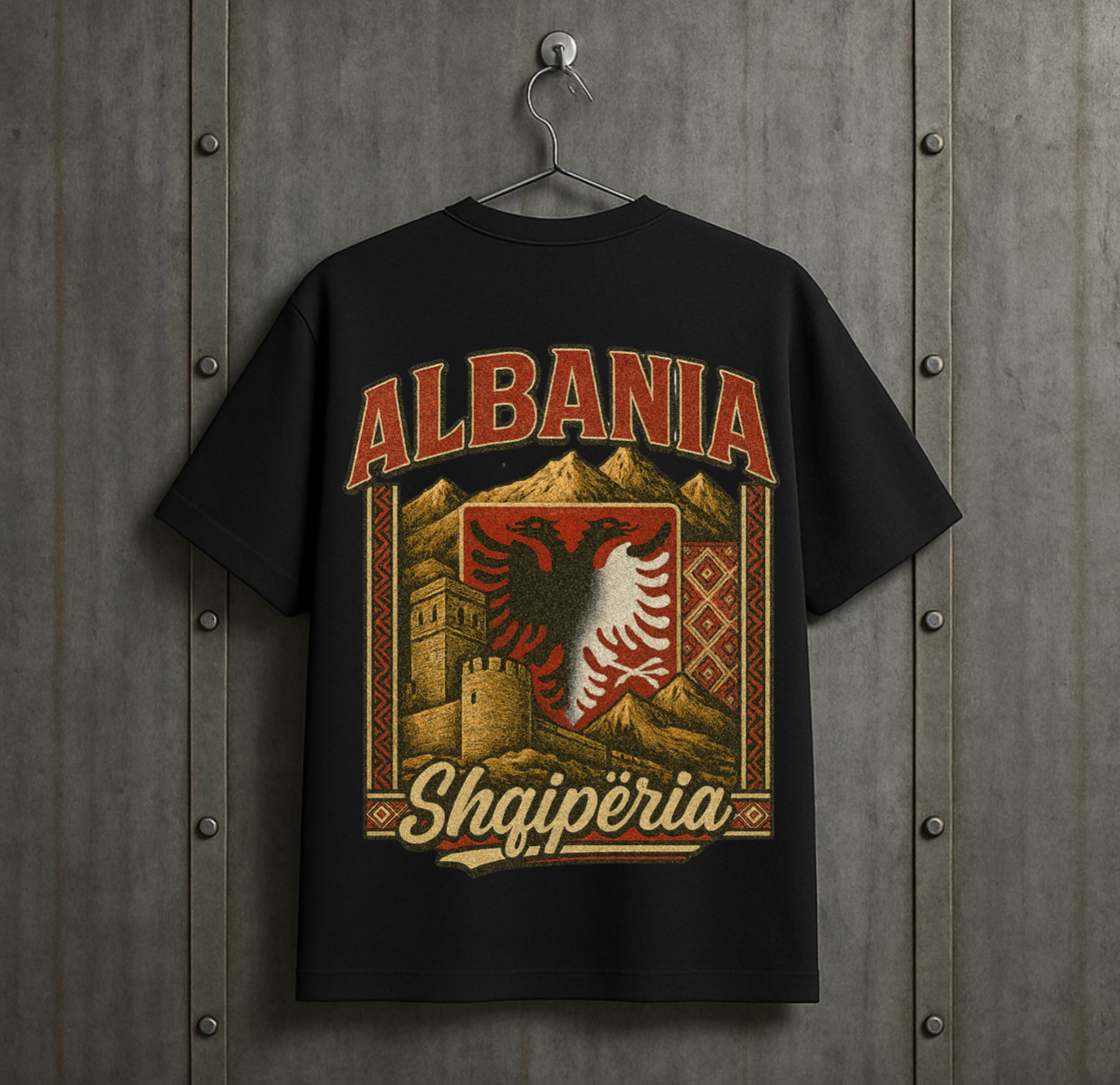 Spirit of Albania VACANCY Oversized Shirt
