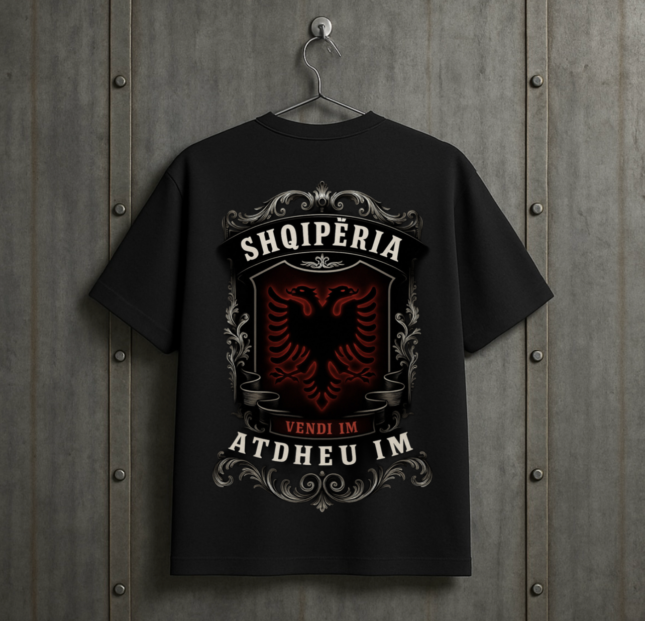 Albanian Eagle VACANCY Oversized Shirt