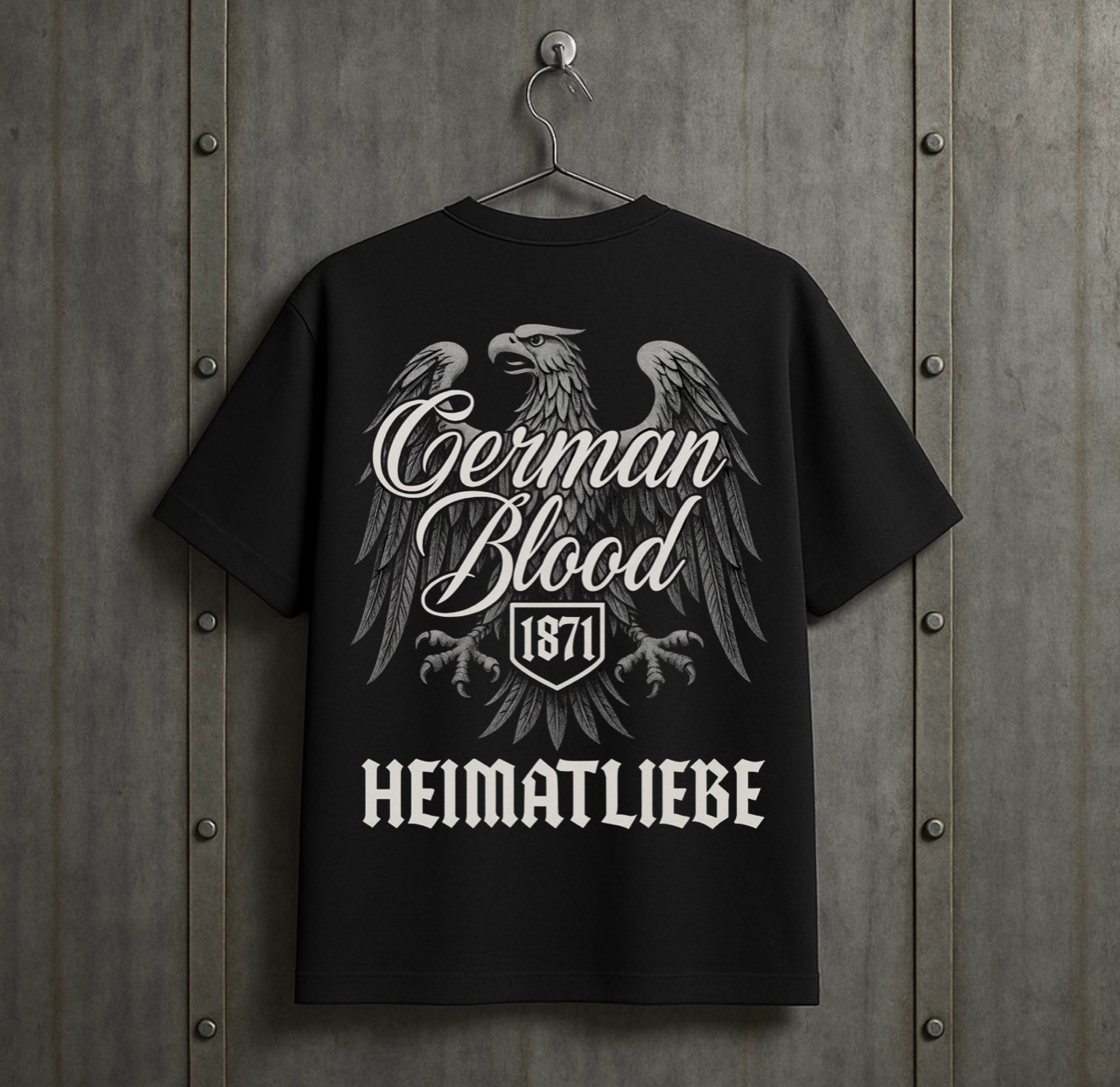 Heimatliebe 1871 VACANCY Oversized Shirt