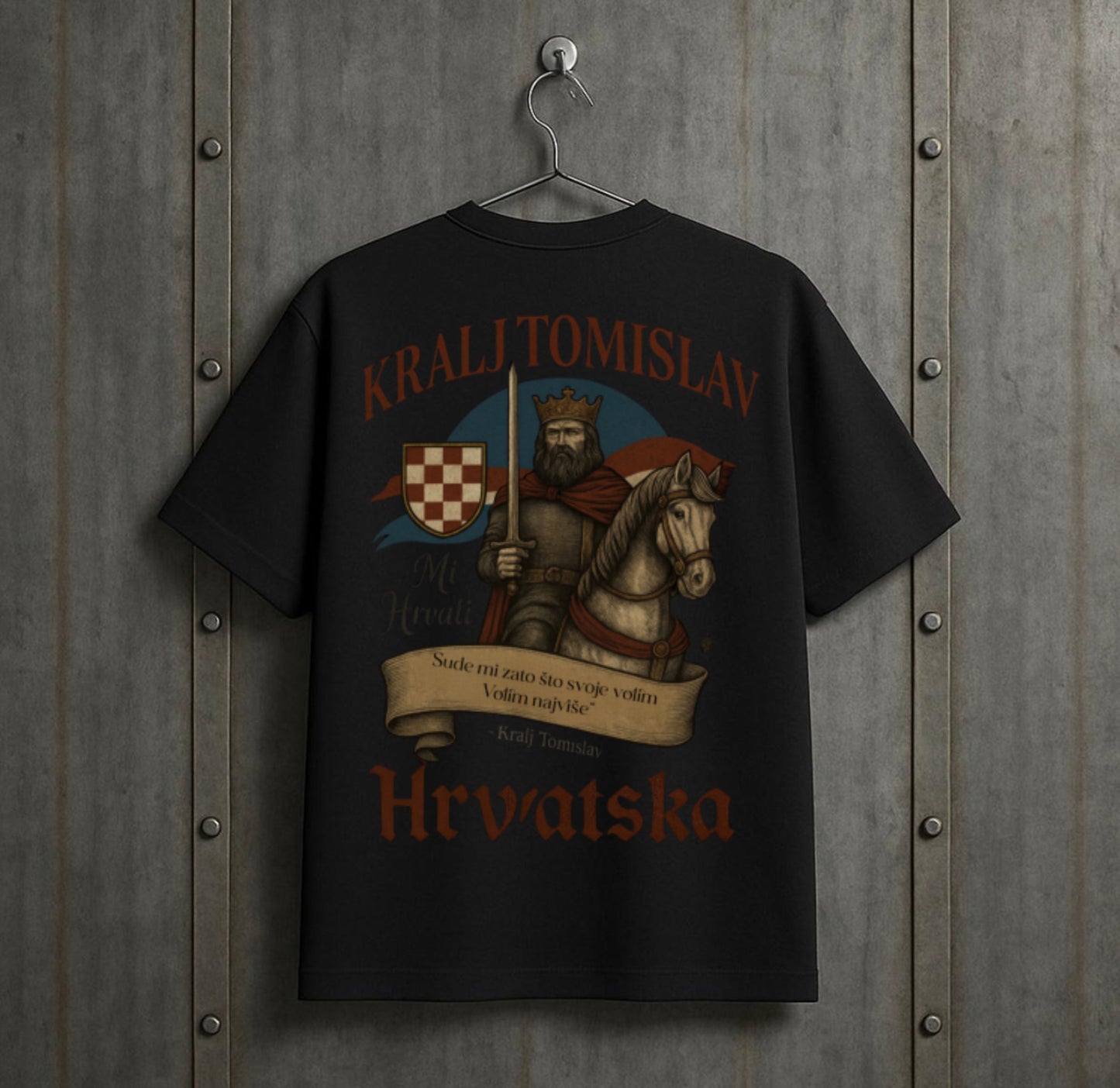 Crown of the Homeland VACANCY Oversized Shirt