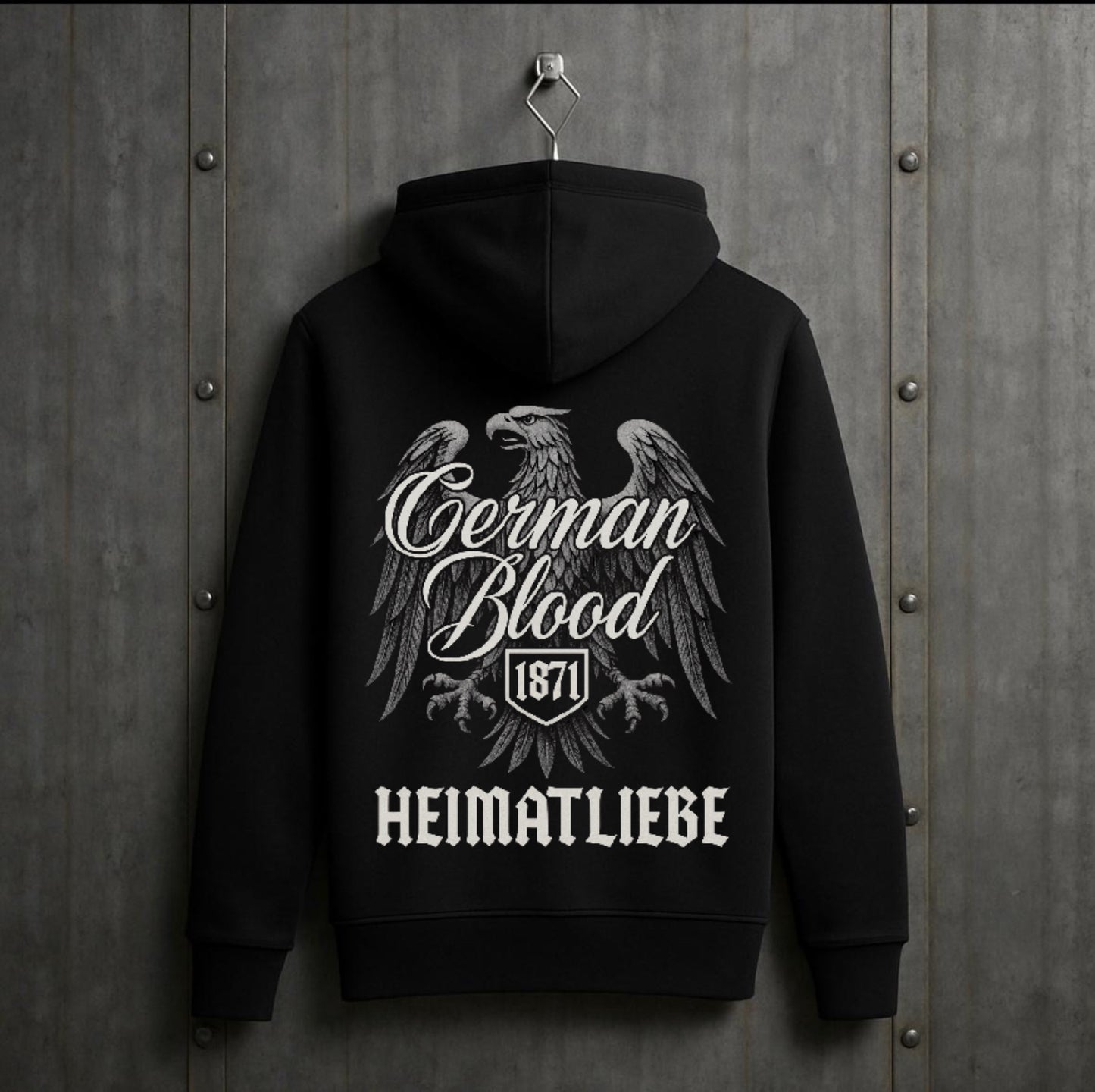 Heimatliebe 1871 HigherBlanks Premium Hoodie