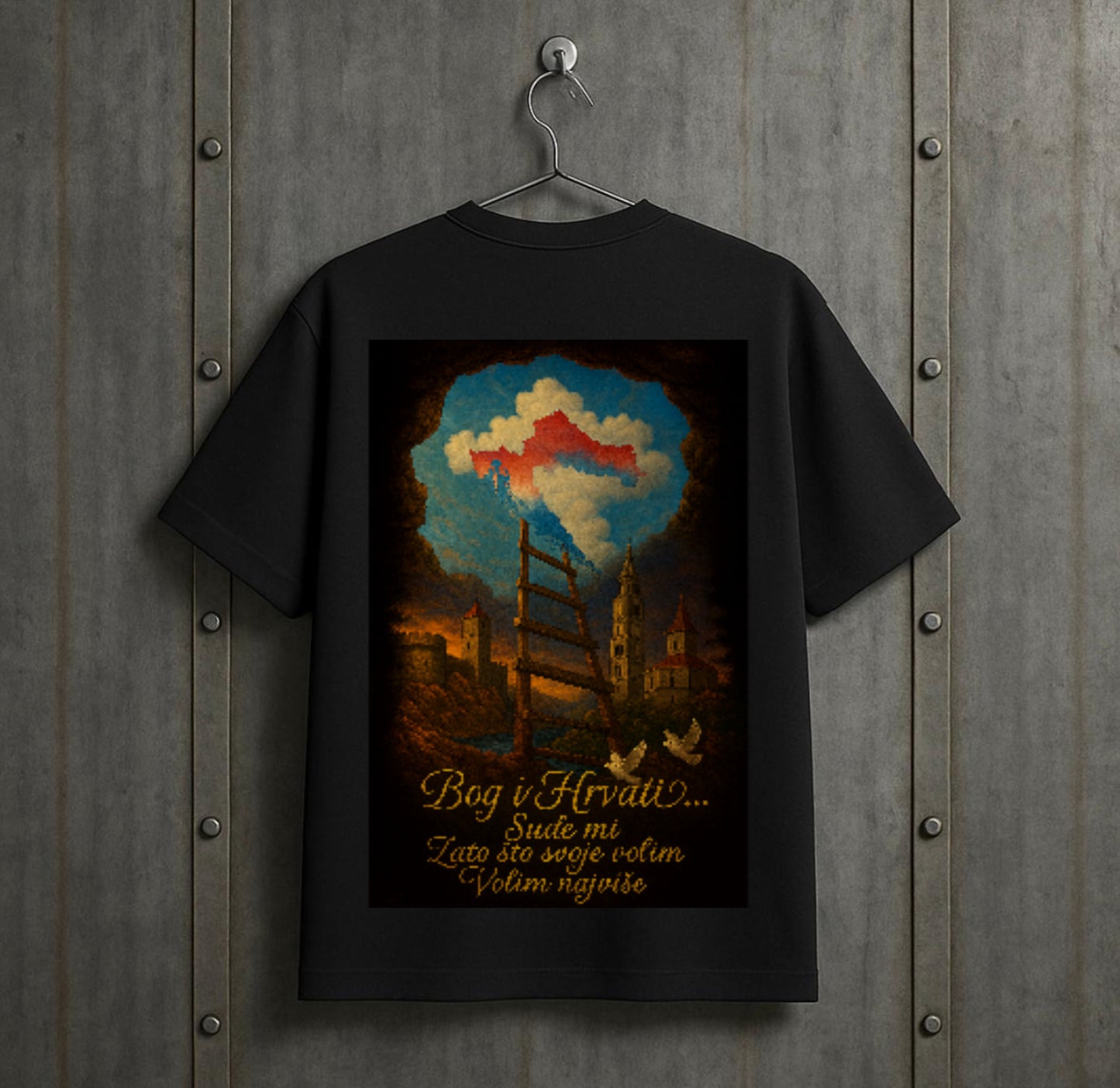 CroHeaven VACANCY Oversized Shirt