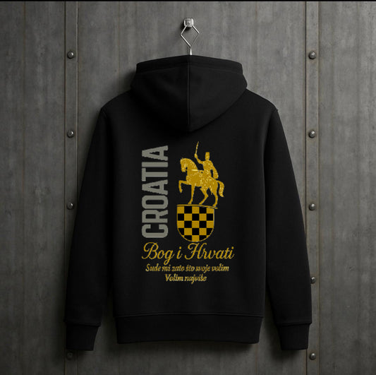 Bog i Hrvati HigherBlanks Premium Hoodie