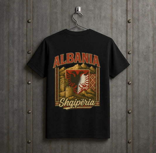 Spirit of Albania HigherBlanks Premium T-Shirt