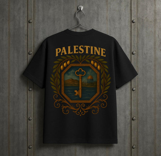 Key of Return Oversized Shirt