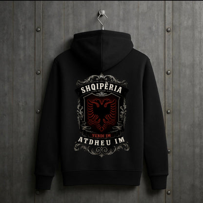 Albanian Eagle HigherBlanks Premium Hoodie
