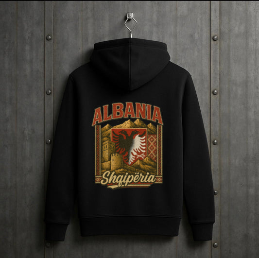 Spirit of Albania HigherBlanks Premium Hoodie
