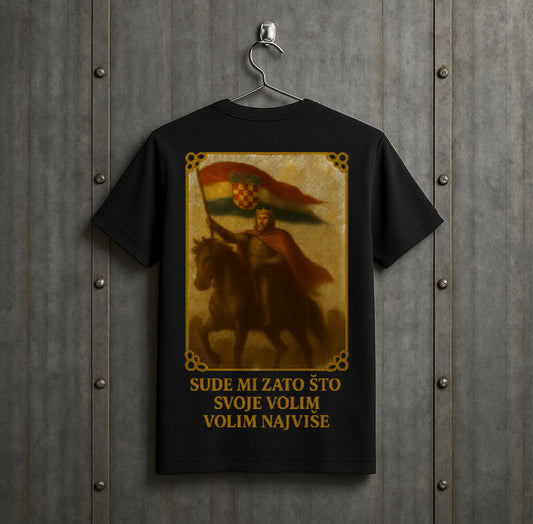 Croatian Freedom HigherBlanks Premium T-Shirt