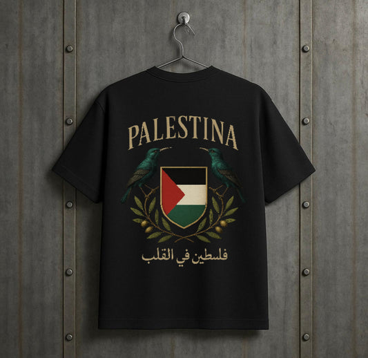 Roots of Palestine Oversized Shirt
