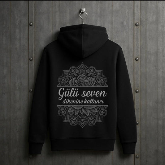 Pain Behind Beauty HigherBlanks Premium Hoodie