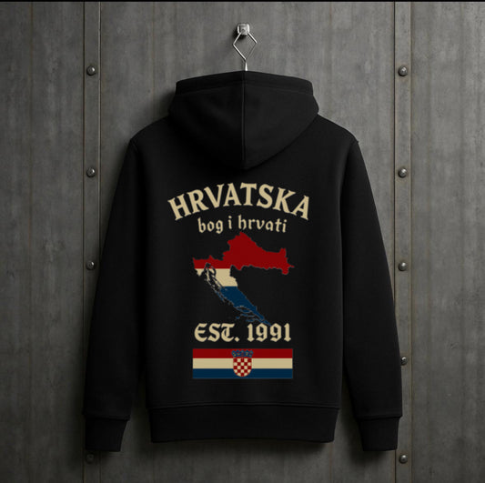 Croatien Roots HigherBlanks Premium Hoodie
