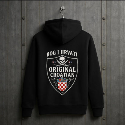 Croatian Outlaw HigherBlanks Premium Hoodie