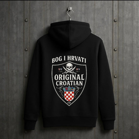 Croatian Outlaw HigherBlanks Premium Hoodie