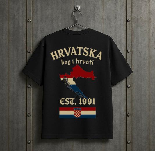 Croatian Roots VACANCY Oversized Shirt