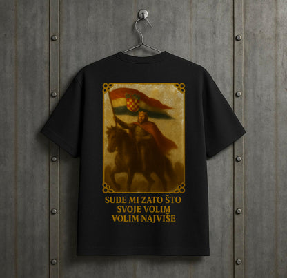 Croatian Freedom VACANCY Oversized Shirt