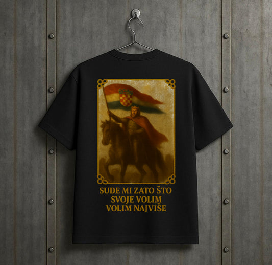 Croatian Freedom VACANCY Oversized Shirt