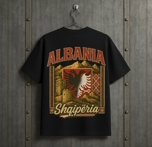 Spirit of Albania VACANCY Oversized Shirt