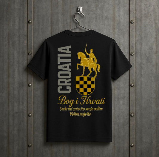 Bog i Hrvati HigherBlanks Premium T-Shirt