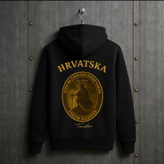 Domovina Gold HigherBlanks Premium Hoodie