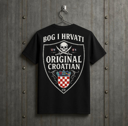 Croatian Outlaw HigherBlanks Premium T-Shirt