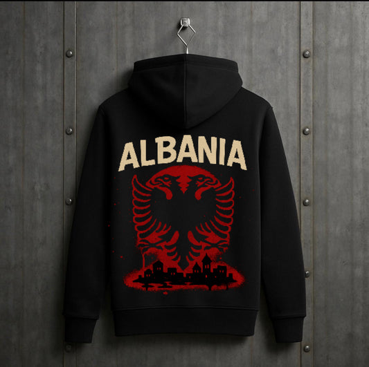 Red Shadow Eagle HigherBlanks Premium Hoodie